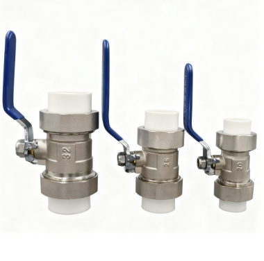 Double-Union kúluventill